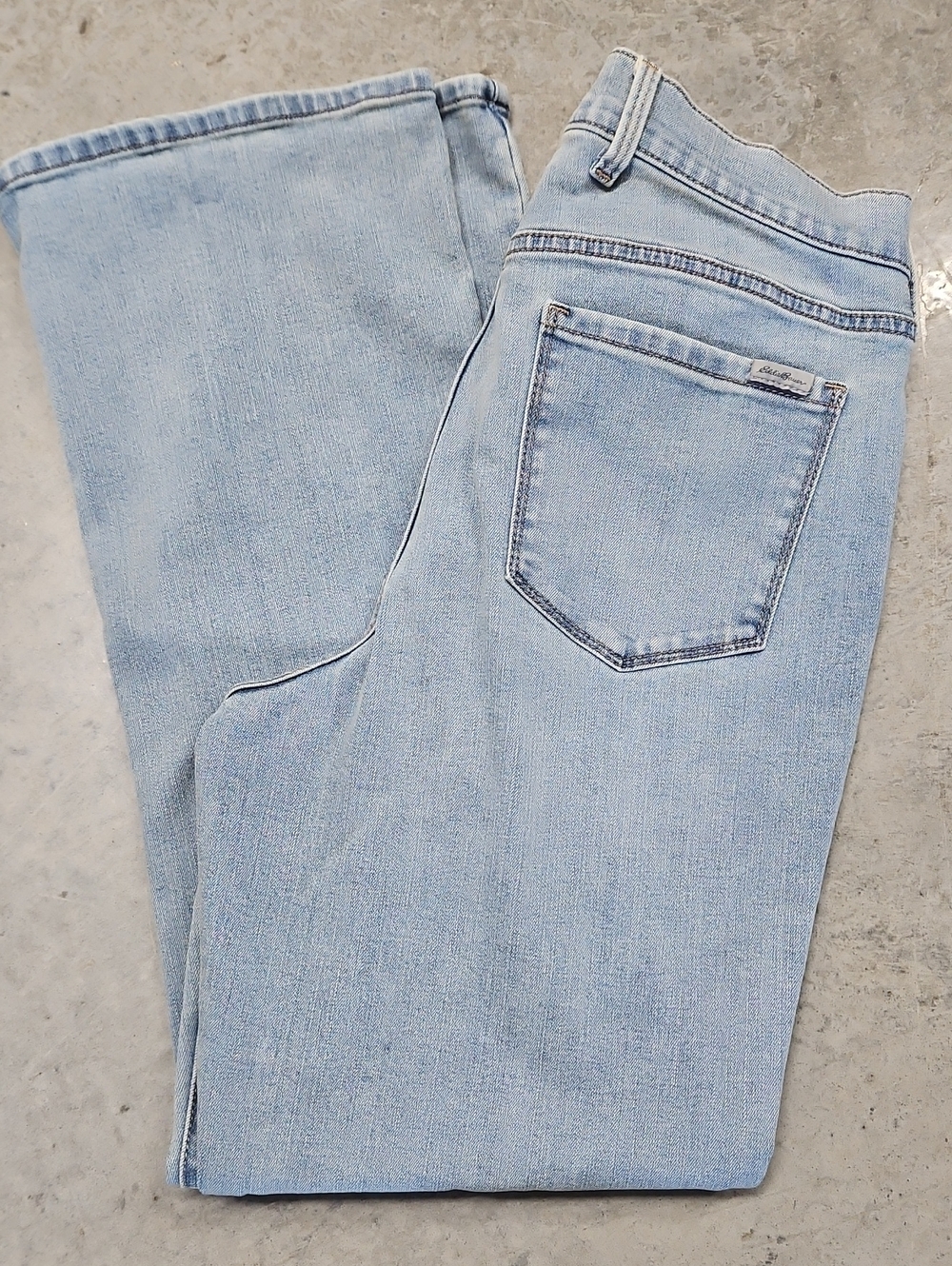 Eddie Bauer Light Blue Women's Boot Cut Jeans